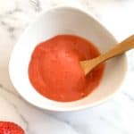 Strawberry Baby Puree